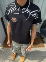 Поло "BurnBro Signature Script Polo" — изображение 2