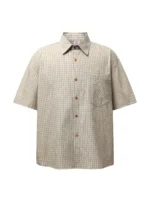 Рубашка "BurnBro Sand Check Shirt" — изображение 9