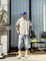 Рубашка "BurnBro Sand Check Shirt" — изображение 6