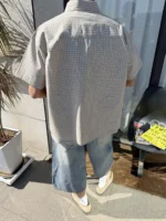 Рубашка "BurnBro Sand Check Shirt" — изображение 4