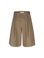 Шорты "BurnBro Double Pleated Culotte Shorts" — изображение 13