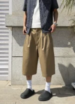 Шорты "BurnBro Double Pleated Culotte Shorts" — изображение 6