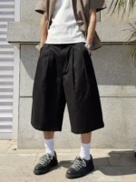 Шорты "BurnBro Double Pleated Culotte Shorts"