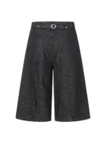 Шорты "BurnBro Five Button Stripe Culotte Shorts" — изображение 10