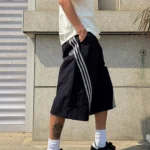 Шорты "BurnBro Retro Track Culotte Shorts"