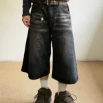 Шорты «Outcast Faded Whisker Denim Shorts»