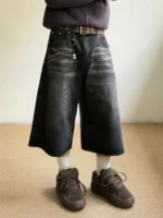 Шорты «Outcast Faded Whisker Denim Shorts» — изображение 2