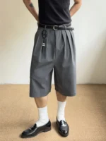 Шорты «Outcast Pleated Suit Wide Shorts» — изображение 2