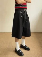 Шорты «Outcast Pleated Suit Wide Shorts» — изображение 5