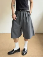 Шорты «Outcast Pleated Suit Wide Shorts» — изображение 3