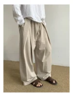 Брюки "MION Flow Pleated Trousers" — изображение 6