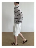 Лонгслив "MION Sheer Stripe Longsleeve" — изображение 15