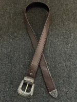Ремень "DL Studio Maillard Stitch Belt" — изображение 2