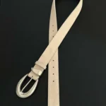 Ремень "DL Studio Velvet Silver Belt"