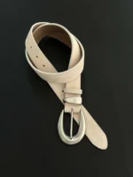 Ремень "DL Studio Velvet Silver Belt" — изображение 2