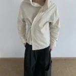 Рубашка "MION Asymmetric Collar Shirt"