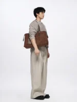 Сумка "YADAMUI Velvet Texture Tote" — изображение 4