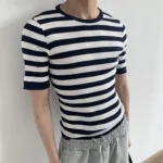 Футболка "MION Breton Knit T-Shirt"