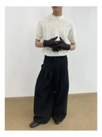 Футболка "MION Openwork Knit T-Shirt" — изображение 12