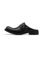 Туфли «HANQIAORIJI Leather Half-Slip Derby Shoes»