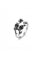 Кольцо «SAZ Studio Vintage Distressed Rose Ring» — изображение 5
