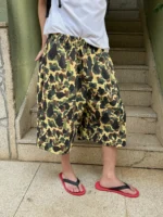Брюки «19 Studio American Retro Camouflage Cropped Pants» — изображение 9