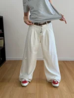 Брюки «19 Studio American Retro Drape Trousers» — изображение 3