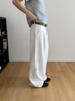 Брюки «19 Studio American Retro Drape Trousers» — изображение 7