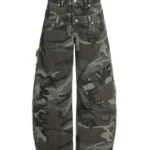 Брюки «XJ Studio Double Waistband Multi Pocket Cargo Pants»