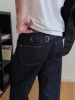 Джинсы «19 Studio Horsebit Straight Jeans» — изображение 2