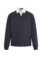 Лонгслив «XJ Studio Retro Faux Two-Piece Longsleeve» — изображение 4