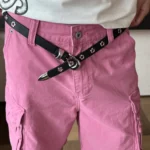 Ремень «19 Studio Floral Studded Leather Belt»