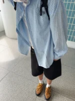 Рубашка «19 Studio Blue Plaid Shirt» — изображение 2