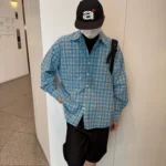 Рубашка «19 Studio Washed Plaid Shirt»