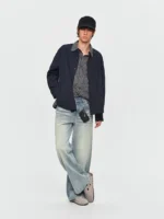Рубашка «MADWITCH Layered Plaid Contrast Stitching Shirt» — изображение 9