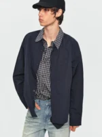 Рубашка «MADWITCH Layered Plaid Contrast Stitching Shirt» — изображение 2