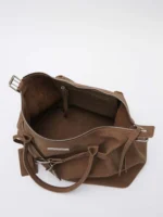 Сумка «TAICHIISM Strap-On Suede Tote Bag» — изображение 8