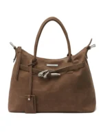 Сумка «TAICHIISM Strap-On Suede Tote Bag»