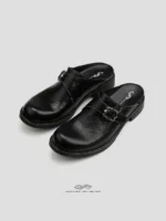 Туфли «HANQIAORIJI Leather Half-Slip Derby Shoes» — изображение 2