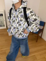 Худи «19 Studio Camouflage Zip Hoodie» — изображение 8