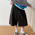 Шорты «19 Studio Double-Pleated Capri Shorts»