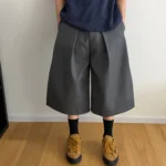 Шорты «19 Studio Double-Pleated Long Shorts»