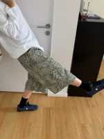 Шорты «19 Studio Leopard Cargo Long Shorts» — изображение 5