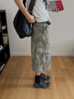 Шорты «19 Studio Leopard Cargo Long Shorts» — изображение 6