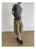 Шорты «MION Pleated A-Line Shorts» — изображение 10