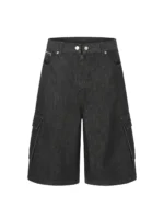 Шорты «XJ Studio Multi-Pocket Wide Leg Shorts»