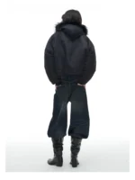 Ботинки «JCAESAR Pleated Collar Leather Knight Boots» — изображение 10