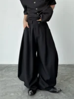 Брюки «BKYC Studio Lace-Up Scimitar Wide Leg Trousers»