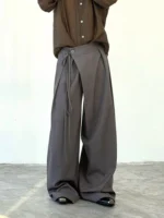 Брюки «BKYC Studio Tie-Waist Wide Leg Trousers» — изображение 12