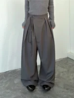 Брюки «BKYC Studio Tie-Waist Wide Leg Trousers» — изображение 14